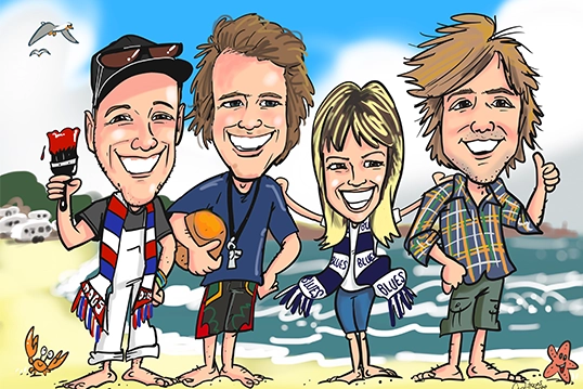 Caricature-Artist-for-hire-Melbounre-Australia